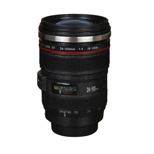 Tazza da Caffè con Agitazione Automatica In Acciaio Inossidabile Obiettivo Della Fotocamera da da Multiuso per Regalo Personalizzato Durevole Facile da Insta