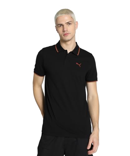Image of Puma Men's Solid Slim Fit T-Shirt