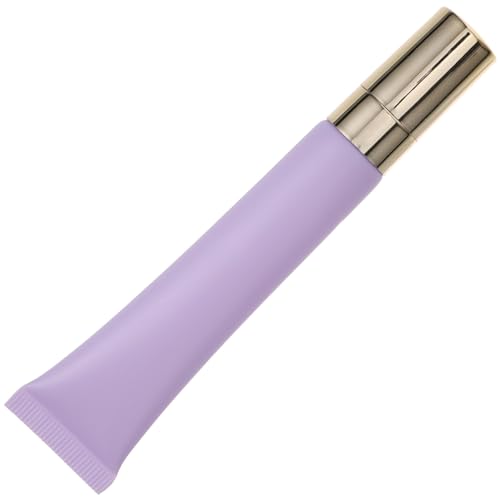 iplusmile Tubo de Crema para Ojos 20Ml Rellenable Cabezal Masajeador Zinc Dispensador Cosmético Vacío para Mujeres para y