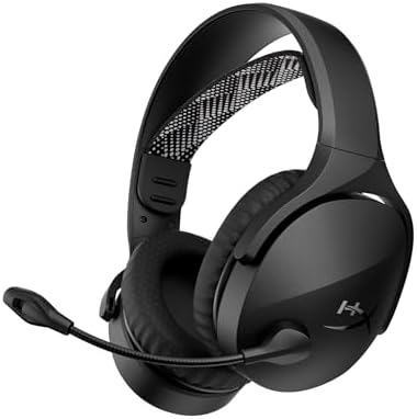 HyperX Cloud Jet – Dual Wireless Gaming Headset, 2.4GHz dongle, Bluetooth 5.3, PC, PS5, Mobile, USB-A – Black