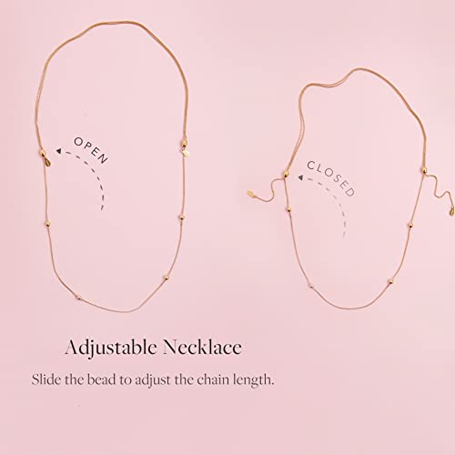 Alex and Ani Path of Symbols Adjustable Necklace for Women, New Beginnings Pendant, 14K Gold Plated Sterling Silver, 15 to 18 in3