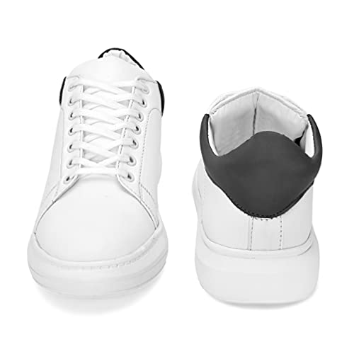 Buy STANPHORD Mens Flow Sneakers White 10 UK - Image 8