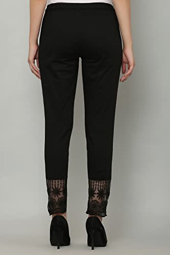 Image of Generic Women Regular Cotton Blend Pants