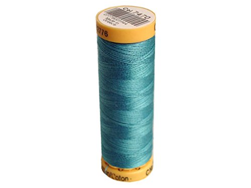 Hilo de Algodón Natural 110 Yds Azul Plata miniatura 1