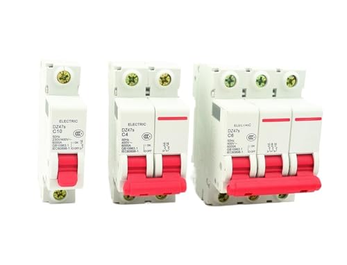Disjoncteur miniature DZ47S triphasé courbe C pour sécuriser vos lignes triphasées
