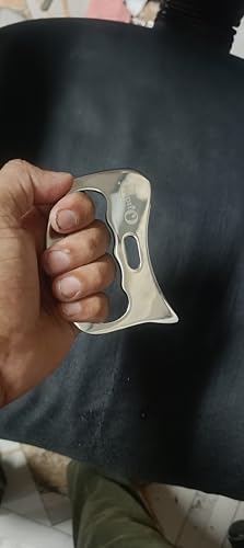 Image of Gua Sha Massage Tool,Stainless Steel Scraping massage IASTM Tools GREAT Soft Tissue Mobilization,Soft Tissue Upgrade Physical Therapy Stuff for Back, Legs, Arms, Neck, Shoulder