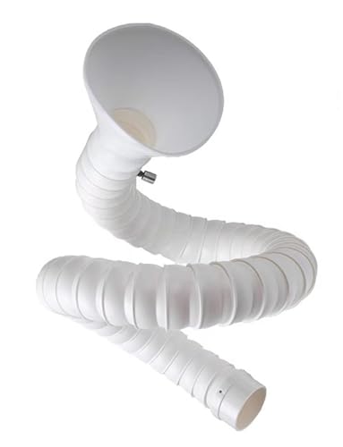 Extracteur de fumées avec conduit flexible orientable et vanne - 2