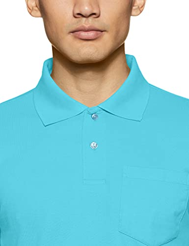Image of Rupa Bumchums Men Super Combed Cotton Solid Half Sleeve Club Collar Polo Regular Fit T-Shirt with Chest Pocket