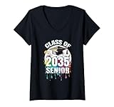 Photo Gallery donna senior 2035 classe di 2035 seniors graduation 2035 senior 35 maglietta con collo a v Photo Gallery donna senior 2035 classe di 2035 seniors graduation 2035 senior 35 maglietta con collo a v