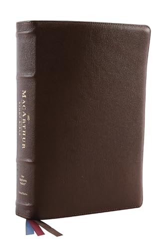 NKJV MacArthur Study Bible Goatskin
