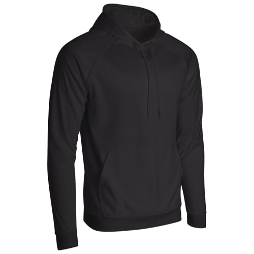 CHAMPRO Kids' Standard Lineup Fleece Hoodie, Black