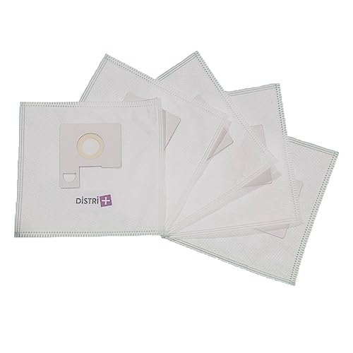 Distri+ - Bolsa aspiradora compatible BLUESKY / BLUEWIND / CARREFOUR / FIRSTLINE BVN1600, BVN1600 BRU - Bolsa de 5 bolsas de microfibra