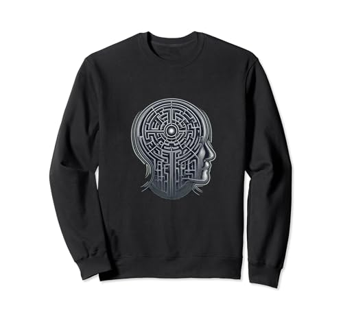 Gráficos mentales con temática de Mind Labyrinth Psychology - S13 Sudadera