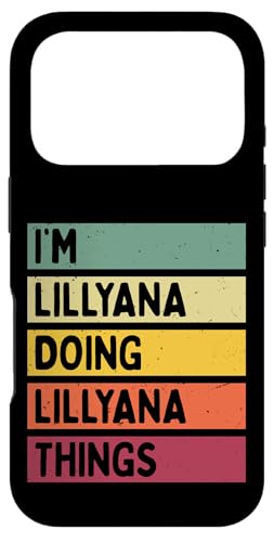 I'm Lillyana Doing Lillyana Things �ʔ����J�X�^���l�[�� �X�}�z�P�[�X iPhone 17 Pro �p
