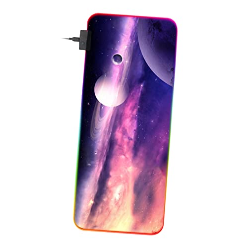 ledalboy }EXpbh rgb light usb cable running gaming pad L[{[h Violet