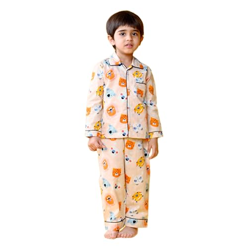 Image of Jam & Sugar Boys Cotton Printed Night Suit Set