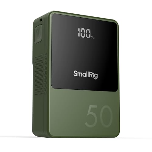 Amazon.co.jp: SmallRig Vマウントバッテリー VB50 50Wh / 3400mAh V