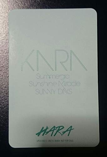 Amazon.co.jp: KARA ク・ハラ サマー ジック トレカ 赤 Goo Hara