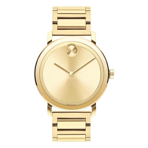 Movado Analog Yellow Dial Mens Watch-3600508.0 (B07VSFRGBW) Amazon Price History, Amazon Price Tracker