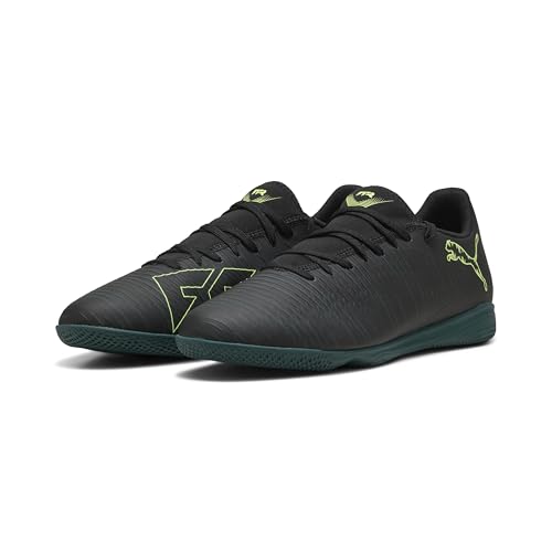 Puma Future 8 Play It nogometna obuća za muškarce i žene, Puma Black Fizzy Light Green Terrain, 39 EU