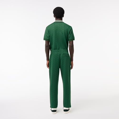Lacoste Men's Vintage Fit Printed Monogram Track Pant4