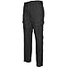 Price comparison product image Mens Cargo Combat Work Trousers Chino Cotton Pant Work wear Jeans size 30-44 (42W x 32L, Black)