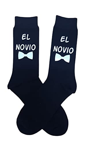 Los Eventos de la Tata. Calcetines divertidos para Boda. Calcetines para Novio - Calcetines para Padrino - Calcetines padre de la novia - Calcetines padre del Novio (El Novio)