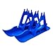 Aymzbd Ski Set Snowboard Snow Board Kit Winter Outdoor Fun Stable Ski Sled Parking Stand for Balance Bikes Walkers, Blue