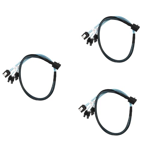 Cable SFF-8643 a SATA de 1.6 pies rieder para ampliación de discos duros en servidores