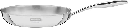 Frigideira Tramontina Grano em Aço inox com Corpo Triplo e Cabo 26 cm 2,2 L
