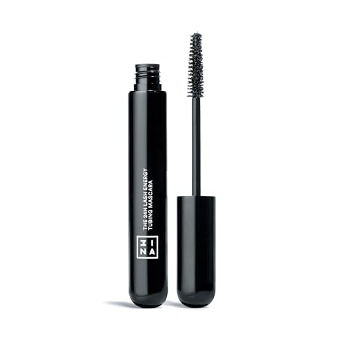 3INA MAKEUP - The 24H Lash Energy Tubing Mascara 900 - Máscara de Pestañas Negra - Efecto Volumen y Longitud Extremo - Con Pantenol - Larga Duración - Vegan - Cruelty Free