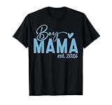 Photo Gallery boy mama est 2026 boy mom to be pregnancy announcement maglietta Photo Gallery boy mama est 2026 boy mom to be pregnancy announcement maglietta