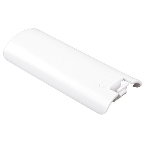 White Wireless Controller Battery Cover Case for Nintendo Wii