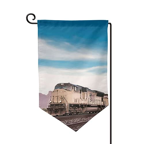 Drapeau de jardin désert Arizona double face aux finitions soignées pour extérieur de standing