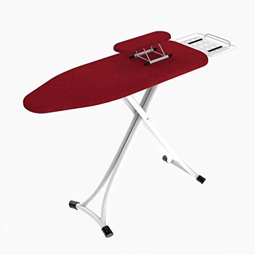 Table de repassage pliable en acier D 110 x 31 x 86 cm pour buanderie