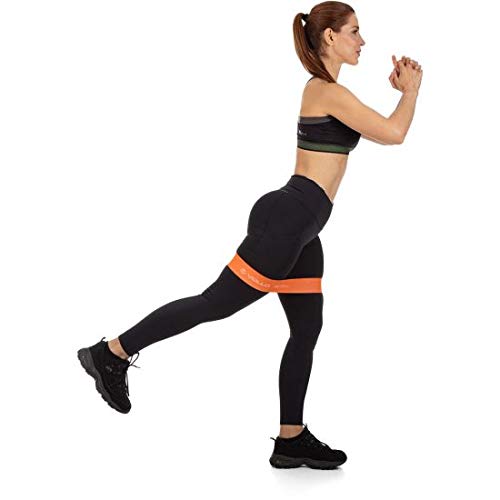 Kit 3 Mini Band Thera Pilates Yoga Fit Faixa Poliéster Vollo