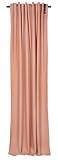 Joop! Living Vorhang mit verdecktem Schlaufenband Essential Farbe Melon Größe 130x250cm
