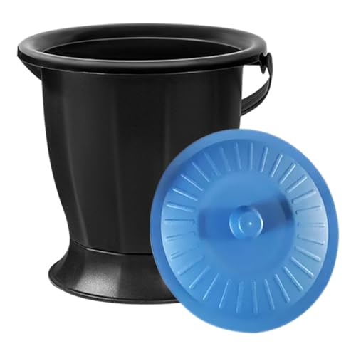 SUPVOX 部屋 ポット 便器 蓋付き: プラスチック 小便器 ボトル トイレ おしっこ 小便 ポット トイレ 寝室 小便器 つばき おしっこ ポット バケツ ベッドサイド 夜 小便器 女性用 男性用 子供たち