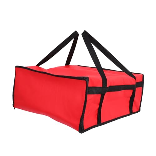 PRETYZOOM Portable Insulated Pizza Bag Capacity Food Warming Tote for Takeout for Hot Food Reusable Lightweight Insulation Bag for Home Gifting