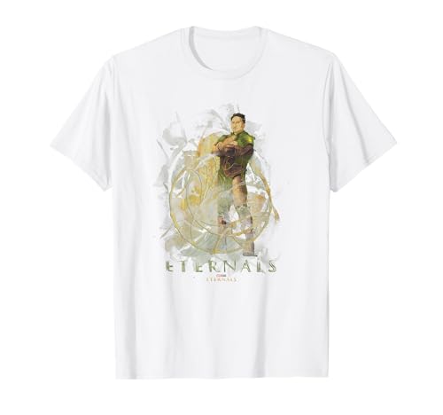 T-shirt Gilgamesh Les Éternels Marvel avec illustration minimaliste graphique