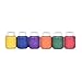 Crayola 2 Pack Washable Kid's Paint (6 count each) with 8 ct. Art & Craft Brush Set