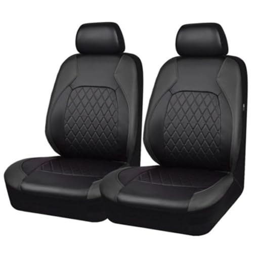 SUROK Autositzbezüge Sitzbezüge Auto für V-W Golf 6 Variante 2008-2013, Auto Sitzüberzug Komplettset Vordersitzbezüge Rücksitzbezug PU Leder Universal Zubehör,A-4PCS