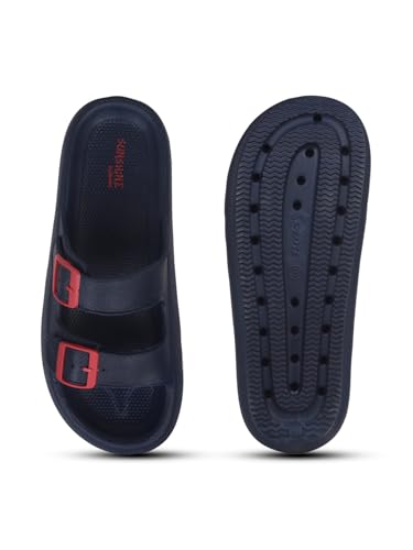 Image of Bata Men CODA THONG Sandals, Dark Brown,