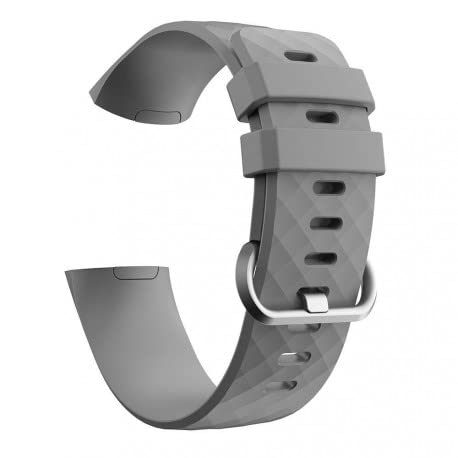 Meyaar Bands Compatible with Fitbit Charge 4/ Fitbit Charge 3 / Fitbit Charge 3 SE, Waterproof Replacement Watch Strap WristBand for Women Men (Black) (Grey) (B0BRBQM727) Amazon Price History, Amazon Price Tracker