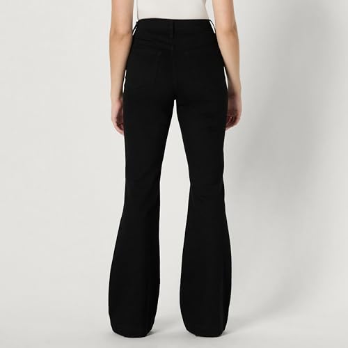 Amazon Essentials Women's High Stretch High-Rise Flare Jean3