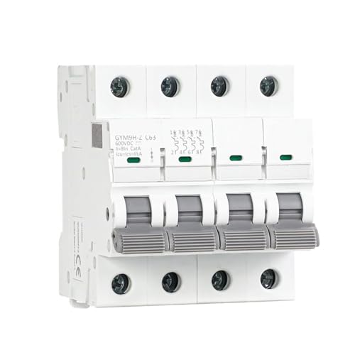 Disjoncteur solaire DC pour protéger votre batterie avec le modèle 4P 63A non polaire GYM9H-Z