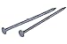 HILLMAN FASTENERS 461293 Hot Dipped Galvanized Common Spikes 3/8" x 8", White