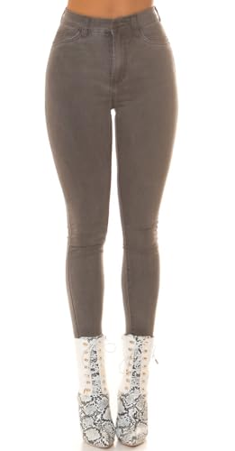 Pantalon skinny pour affiner la taille avec effet push-up stretch