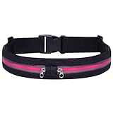 Fanny Pack for Men Women Slim Running Belt, Running Phone Holder Runners Pouch Waist Pack for Workout, Money Belt, Running Gear Accessories -Fits ALL Phones