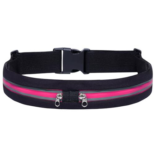 Fanny Pack for Men Women Slim Running Belt, Running Phone Holder Runners Pouch Waist Pack for Workout, Money Belt, Running Gear Accessories -Fits ALL Phones